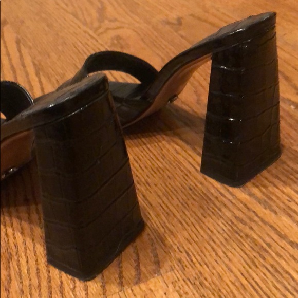 tony bianco black sandals (worn once) - Picture 6 of 6